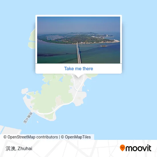 淇澳 map