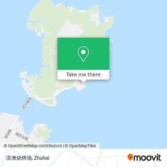 淇澳烧烤场 map