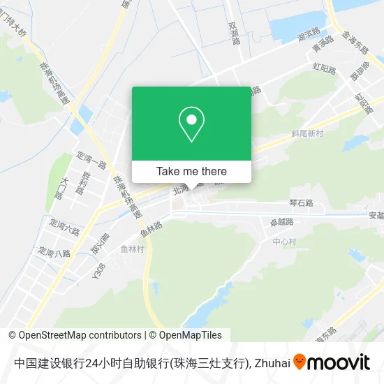 中国建设银行24小时自助银行(珠海三灶支行) map