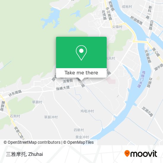 三雅摩托 map