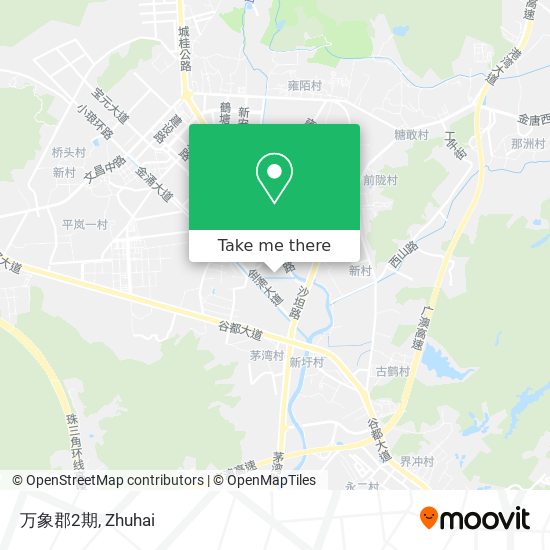 万象郡2期 map