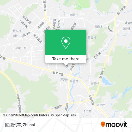 恒煌汽车 map
