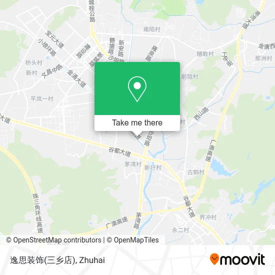 逸思装饰(三乡店) map