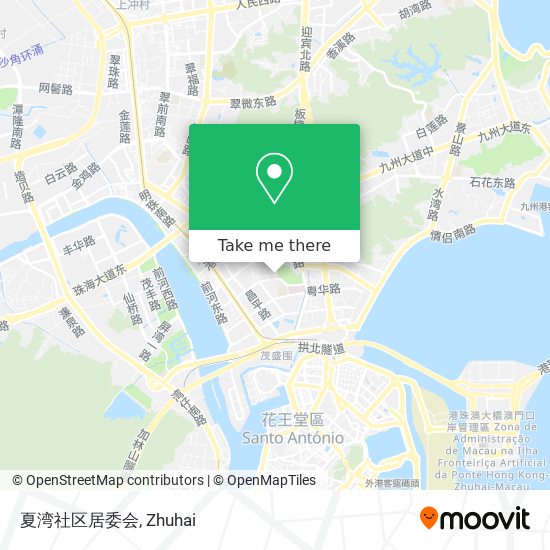 夏湾社区居委会 map