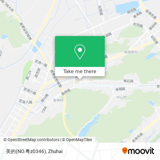 美的(NO.粤z0346) map