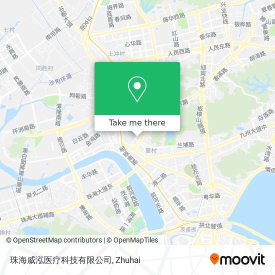 珠海威泓医疗科技有限公司 map