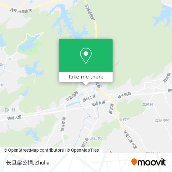 长旦梁公祠 map