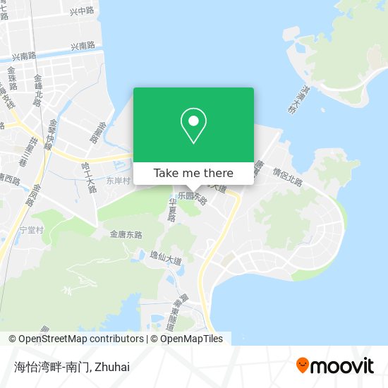 海怡湾畔-南门 map