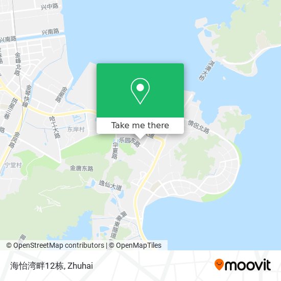 海怡湾畔12栋 map