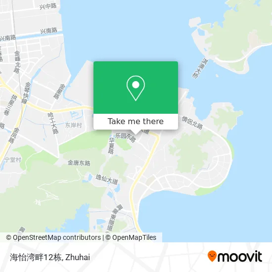 海怡湾畔12栋 map