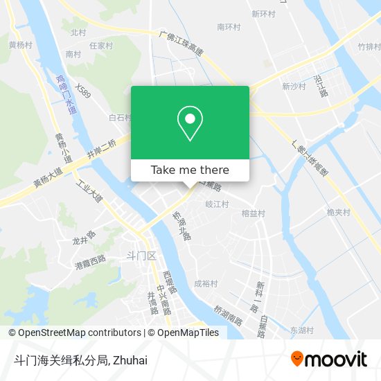 斗门海关缉私分局 map