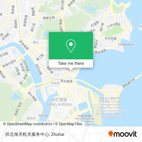 拱北海关机关服务中心 map