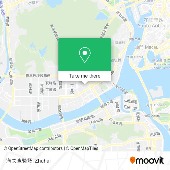 海关查验场 map