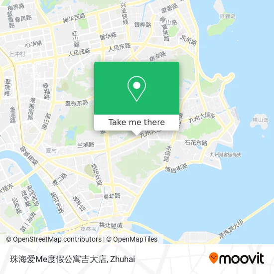 珠海爱Me度假公寓吉大店 map