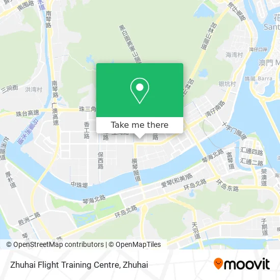 Zhuhai Flight Training Centre map