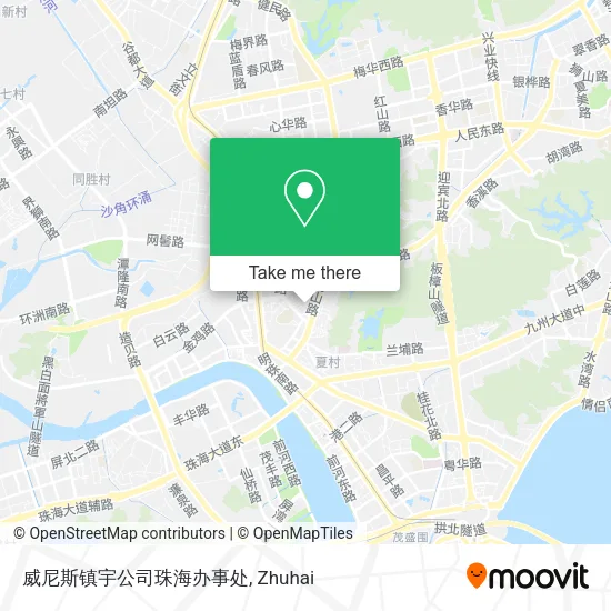 威尼斯镇宇公司珠海办事处 map