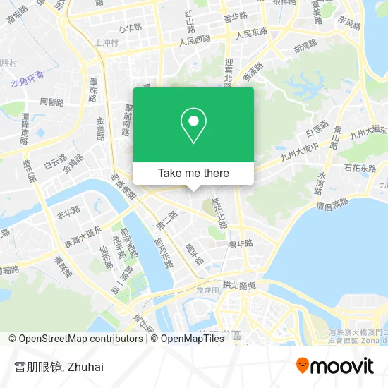 雷朋眼镜 map
