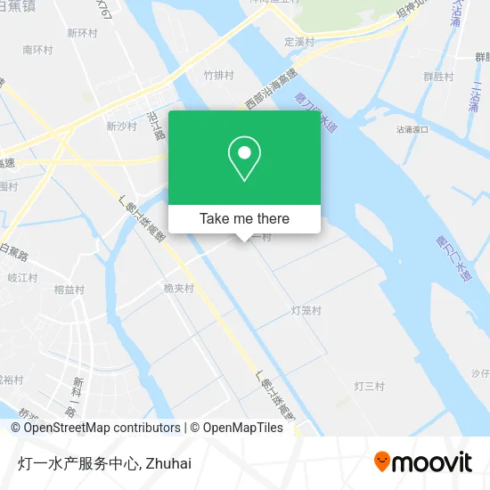 灯一水产服务中心 map