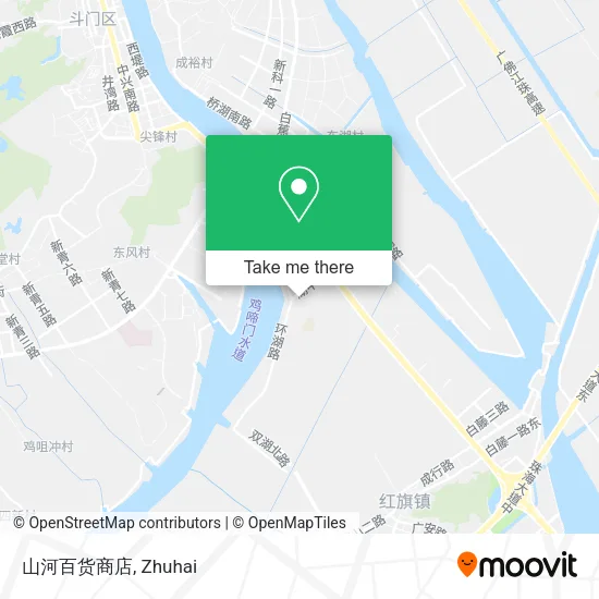 山河百货商店 map