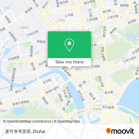 麦可爷爷贡茶 map