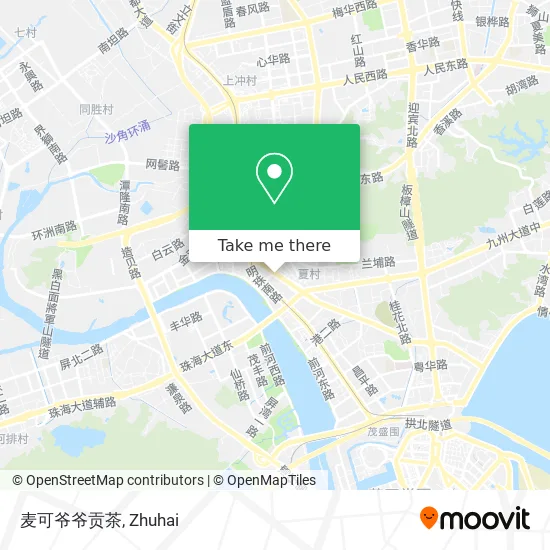 麦可爷爷贡茶 map