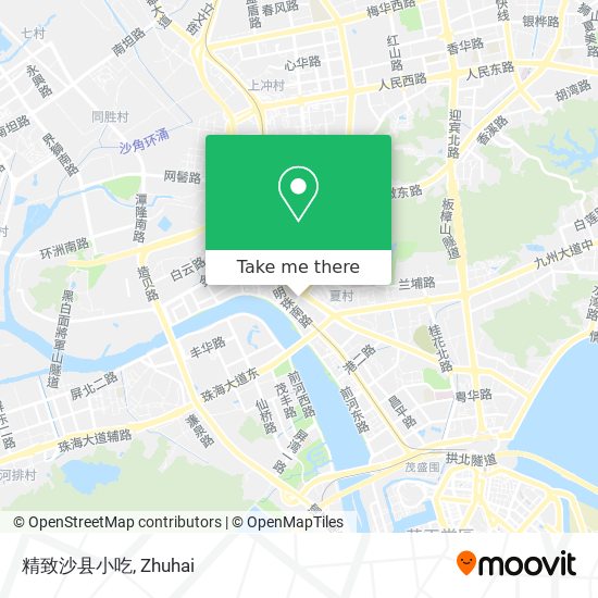 精致沙县小吃 map