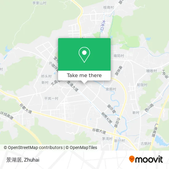景湖居 map
