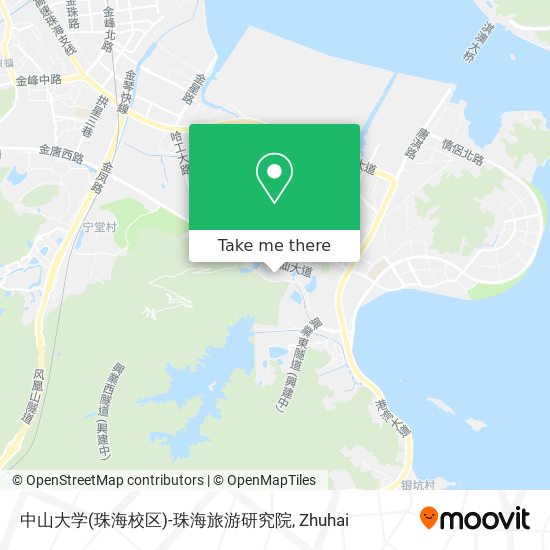 中山大学(珠海校区)-珠海旅游研究院 map