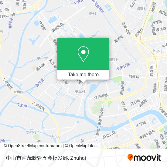 中山市南茂胶管五金批发部 map