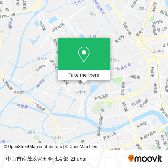 中山市南茂胶管五金批发部 map