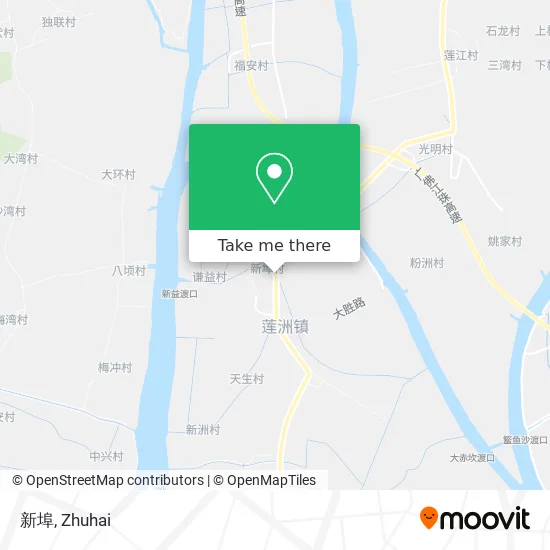 新埠 map