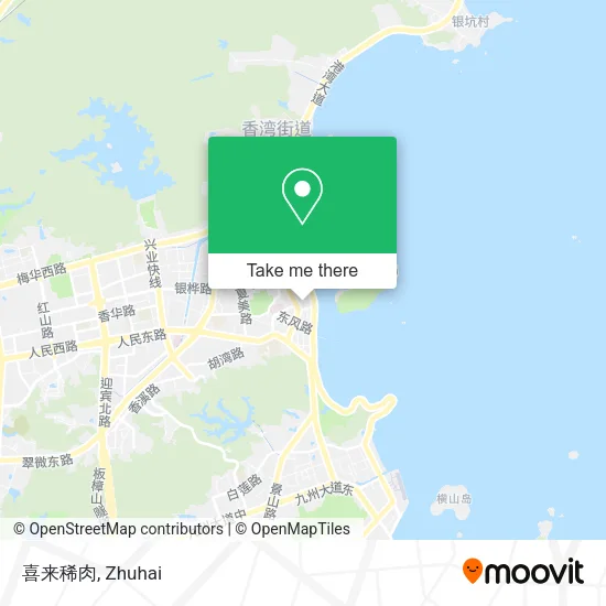 喜来稀肉 map