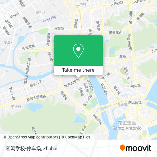 容闳学校-停车场 map