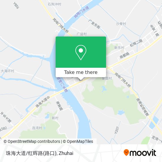珠海大道/红晖路(路口) map