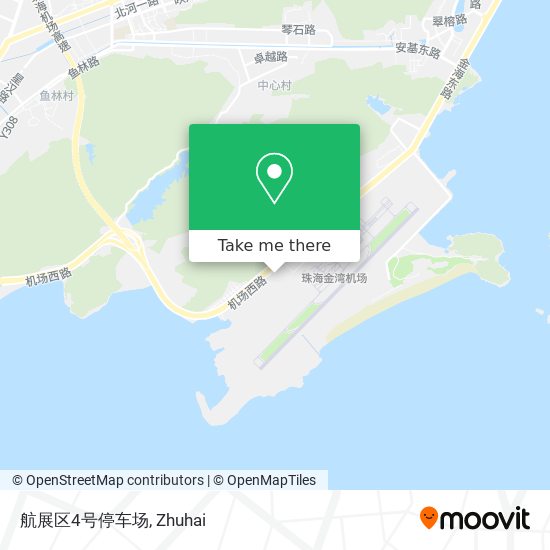 航展区4号停车场 map
