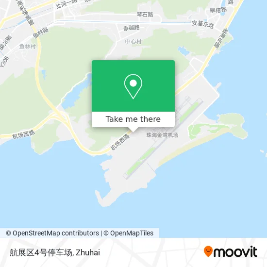 航展区4号停车场 map