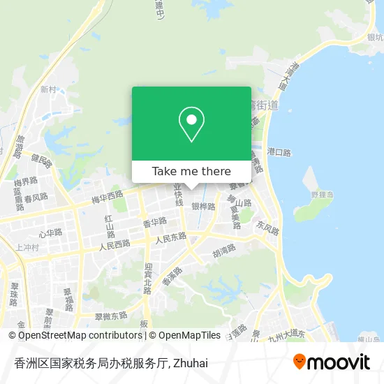 香洲区国家税务局办税服务厅 map