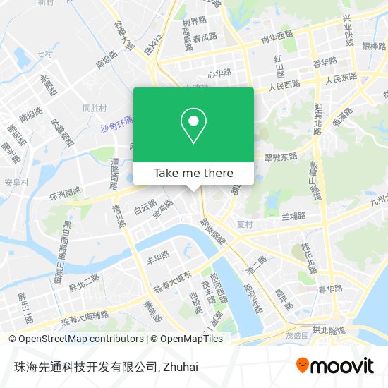 珠海先通科技开发有限公司 map