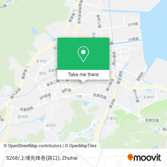 S268/上埔先锋巷(路口) map