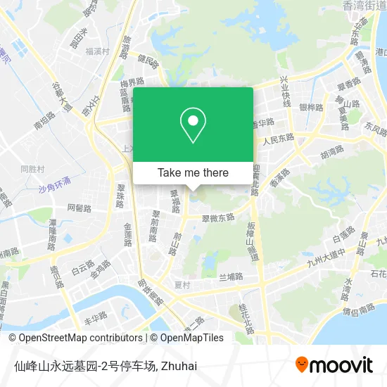 仙峰山永远墓园-2号停车场 map