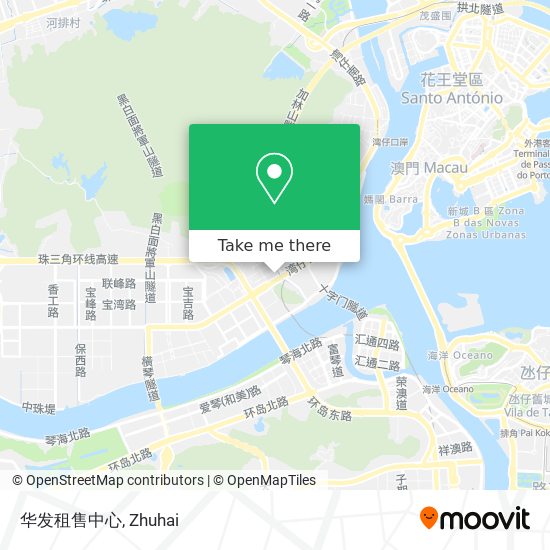 华发租售中心 map