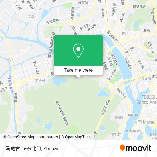 马庵古庙-东北门 map