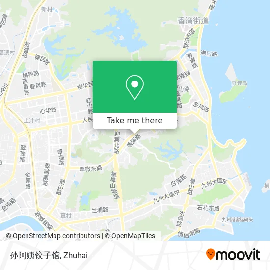 孙阿姨饺子馆 map