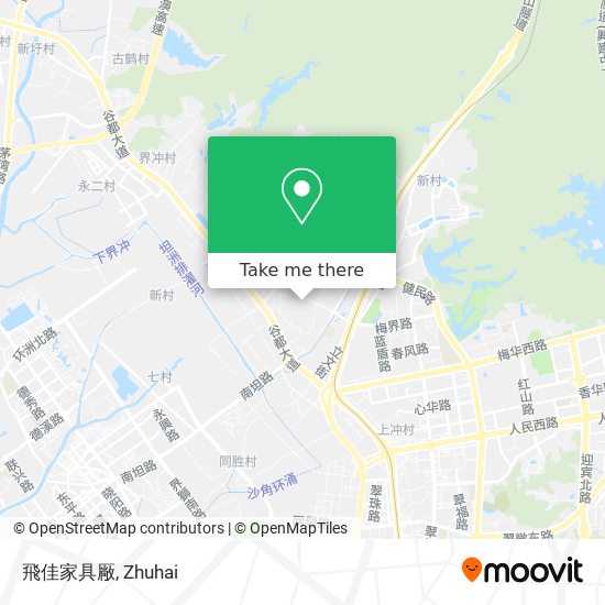 飛佳家具厰 map