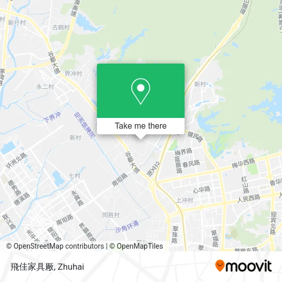 飛佳家具厰 map