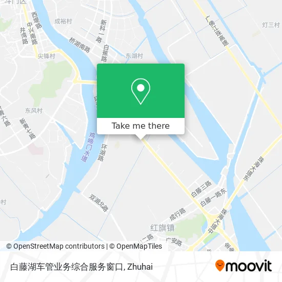 白藤湖车管业务综合服务窗口 map