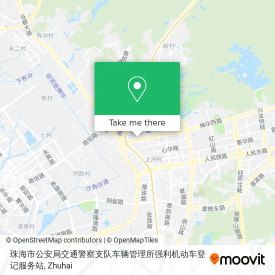 珠海市公安局交通警察支队车辆管理所强利机动车登记服务站 map