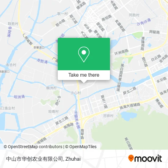 中山市华创农业有限公司 map