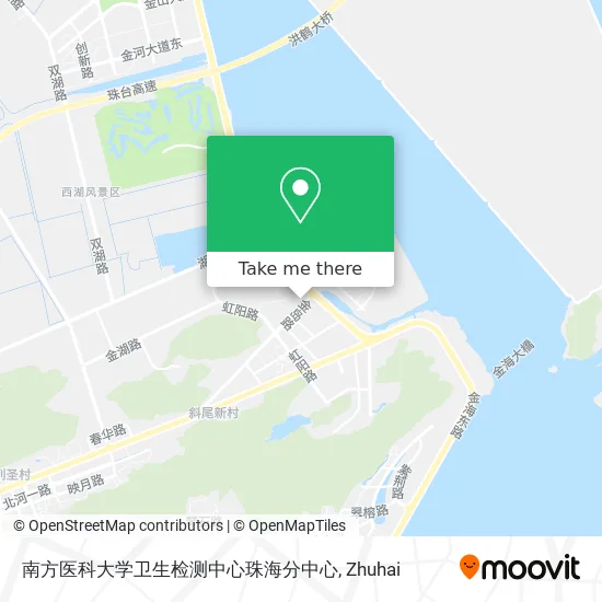 南方医科大学卫生检测中心珠海分中心 map