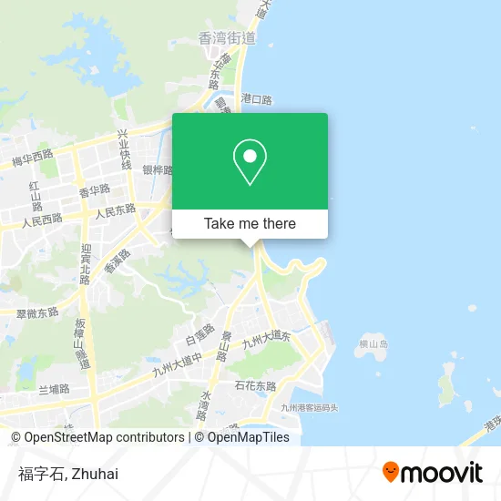 福字石 map